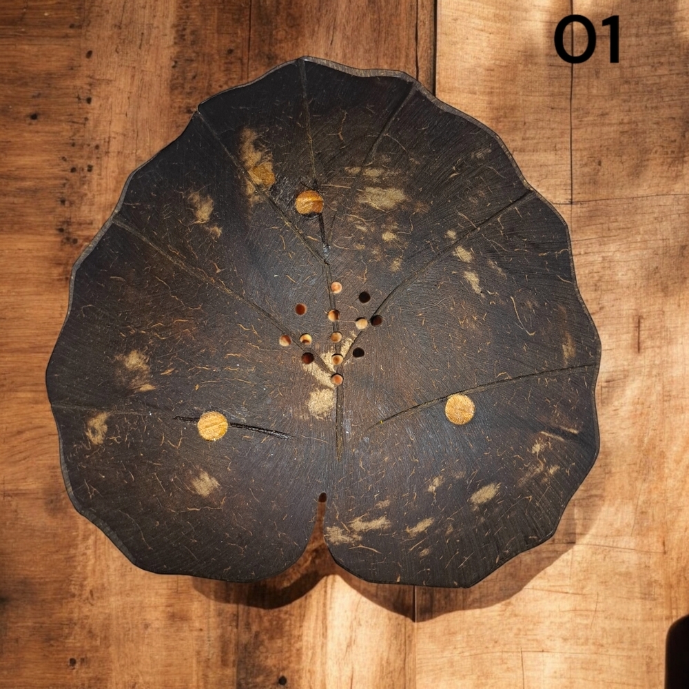 Handmade Coconut Shell Soap Dish